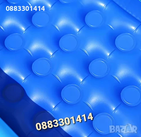 Басейн Правоъгълен с надуваемо дъно Градински басейн , снимка 2 - Басейни и аксесоари - 46156201