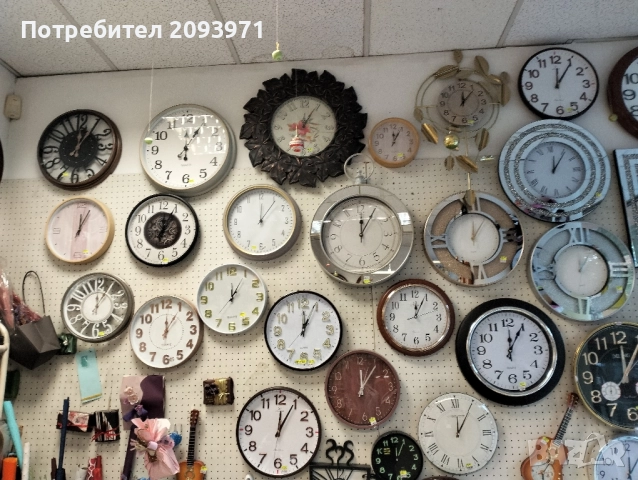 ЛУКСОЗЕН ОГЛЕДАЛЕН ГОЛЯМ стенен часовник , снимка 4 - Стенни часовници - 52078142