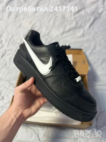 NIKE AIR FORCE AMBUSH BLACK, снимка 3 - Маратонки - 48542934