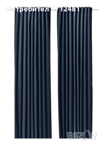 Ikea завеси Sanela нови 2 бр.