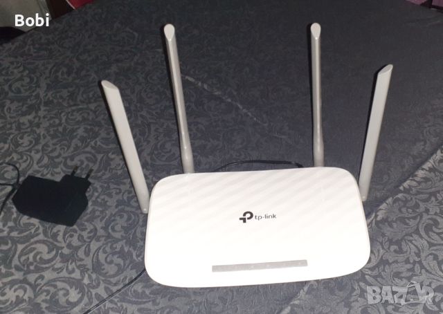 Рутер TP-Link Archer C50 AC1200 Wi-Fi Dual Band 1200Mbps с 4 антени, снимка 3 - Рутери - 45716745