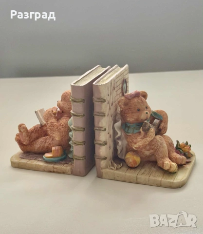 Чифт винтидж държачи за книги Teddy Tales, снимка 11 - Детски книжки - 53401409