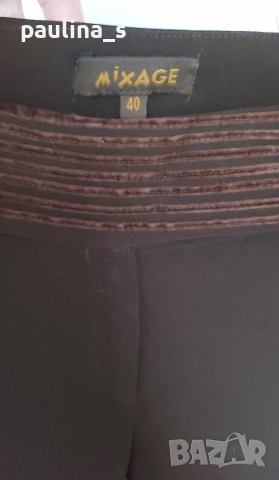 Три различни броя / Дамски маркови панталона "H&M" и "Mixage" , снимка 17 - Панталони - 52972576