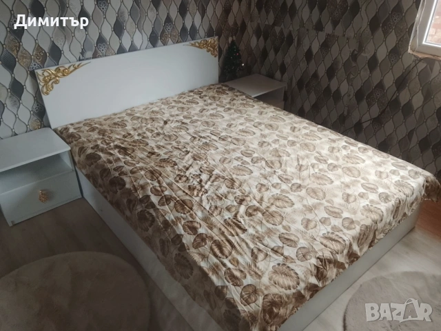 Обзавеждане за спалня комплект гардероб тоалетка спалня с матрак , снимка 6 - Спални и легла - 53080802