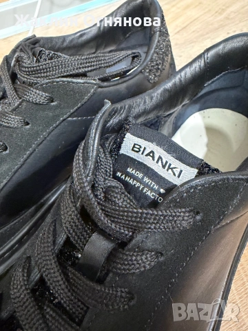 Кожени обувки/кецове Bianki, снимка 3 - Дамски ежедневни обувки - 53650035
