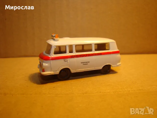 H0 1/87 BARKAS БАРКАС ЛИНЕЙКА??? МОДЕЛ КОЛИЧКА ИГРАЧКА, снимка 1 - Колекции - 48996917