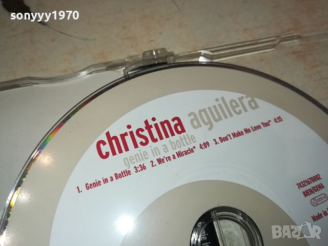 поръчан-CHRISTINA AGUILERA CD 0205241301, снимка 9 - CD дискове - 45554159