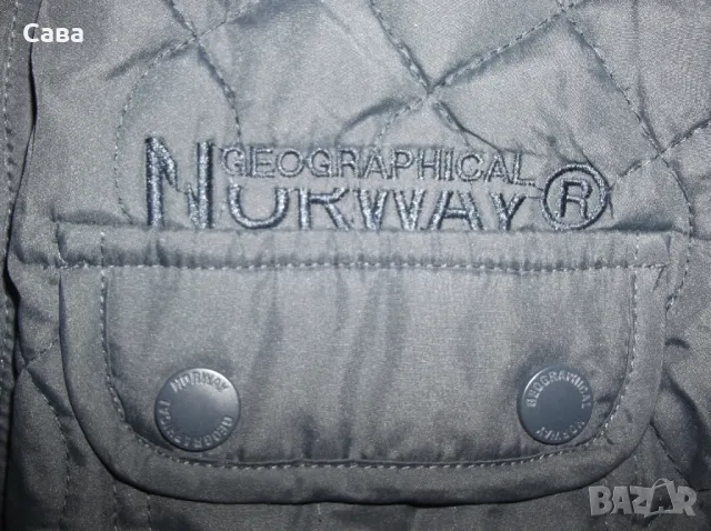 Зимно яке GEO.NORWAY  мъжко,С, снимка 4 - Якета - 49249798