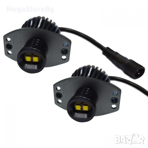 Диоди за Ангелско око ANGEL EYES BMW E90/E91 - 10W, снимка 3 - Аксесоари и консумативи - 52005547