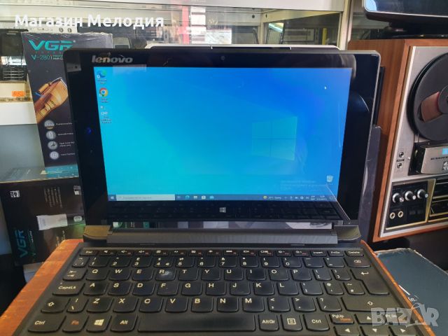 Лаптоп Lenovo IdeaPad Flex 10 Сензорен дисплей. HDD 500GB RAM 2GB С Windows 10 Pro. Има зарядно и ча, снимка 6 - Лаптопи за дома - 46345042