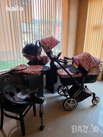 Cybex Priam Jeremy Scott Cherubs Pink Luxe