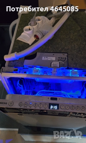 Съдомиялна SIEMENS 450мм вградена в отлично състояние, снимка 4 - Съдомиялни - 52695054