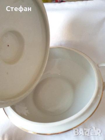 Порцеланов супник Изида, снимка 7 - Антикварни и старинни предмети - 54271167