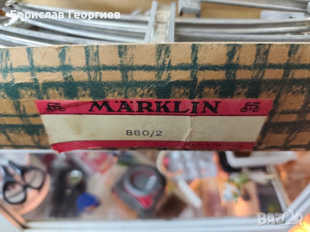 Механична играчка влак влакче Германия Marklin 880/2, снимка 2 - Колекции - 53958340