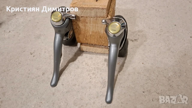Shimano 600 Tricolor - ретро шосейни спирачки ( челюсти ) и шифтъри, снимка 5 - Части за велосипеди - 50482487