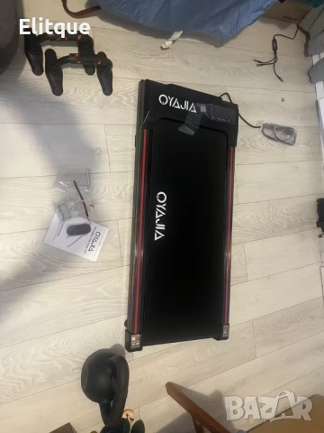 Компактна пътека за бягане с дистанционно – тиха, тънка и идеална за дом и офис , снимка 7 - Фитнес уреди - 52909004