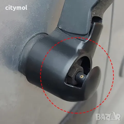 Дюза миене на задна чистачка за VW, Audi, Skoda, Seat, снимка 5 - Аксесоари и консумативи - 49184573