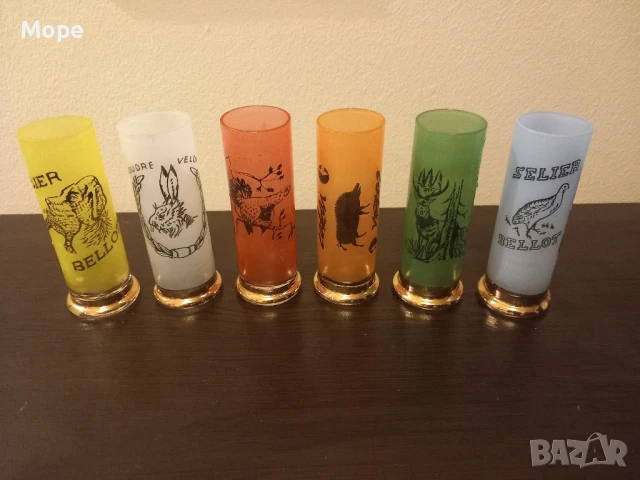 Стъклени ловни чаши патрон, снимка 2 - Чаши - 50813277