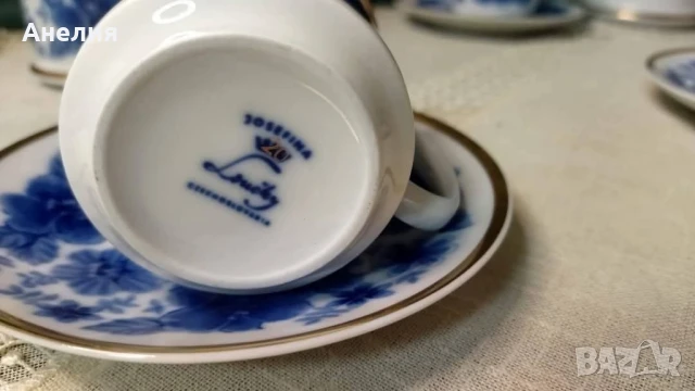 Жозефина сетове кобалт, снимка 5 - Чаши - 50830824