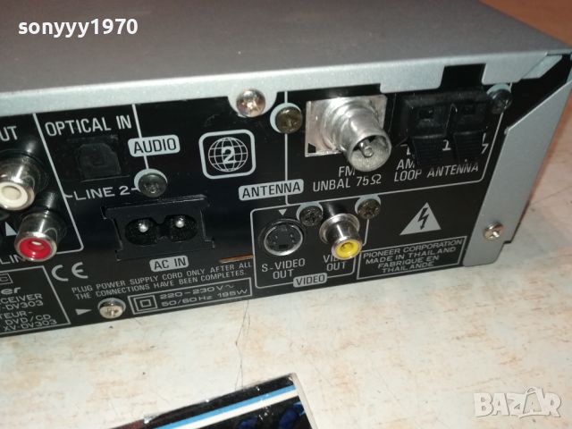 *PIONEER DVD RECEIVER-ВНОС SWISS 0208240742, снимка 16 - Ресийвъри, усилватели, смесителни пултове - 46775032