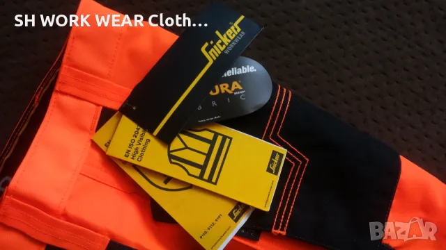 Snickers 6230 Allround Work Craftsman Trousers Hi-Vis Orange размер 54 / XL работен панталон W4-238, снимка 11 - Панталони - 47087384