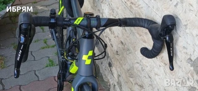 CUBE Гравел 2022ГОД, 2×11ск,Шимано 105, R7000, раз,М /53см, Топ състояние!!! 1500лв, лв,, снимка 6 - Велосипеди - 50168643