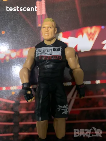 Екшън фигура WWE Brock Lesnar Брок Леснар Suplex City играчка WWE MMA UFC, снимка 6 - Колекции - 48430033