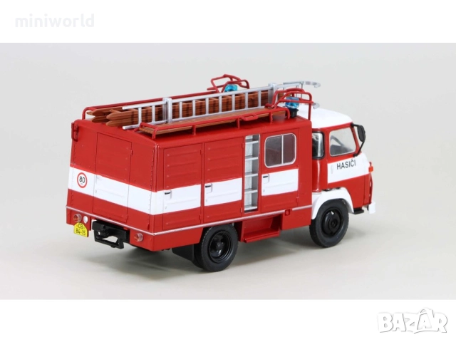 Avia A30 DA 12 пожарна - мащаб 1:43 на DeAgostini моделът е нов в блистер, снимка 2 - Колекции - 52306318