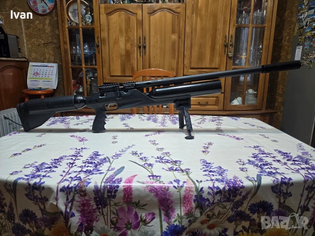Въздушна пушка Kral Arms Big Max 6,35 + заглушител, снимка 5 - Въздушно оръжие - 53527490