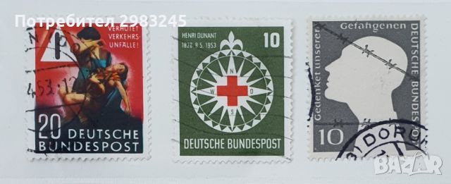 Германия 1953, снимка 1 - Филателия - 46436769