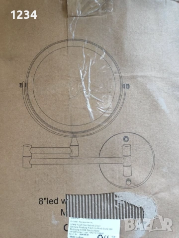 Лед козметично огледало, снимка 5 - Огледала - 53950737
