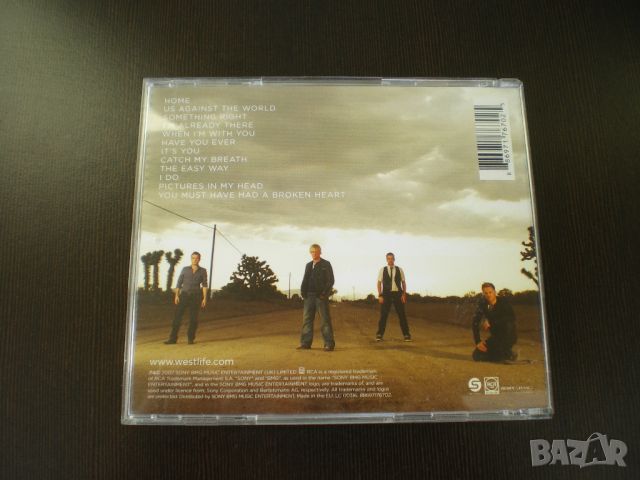 Westlife ‎– Back Home 2007 CD, Album, снимка 3 - CD дискове - 45573708