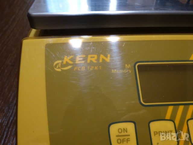 KERN FCB12K1 - качествена везна до 12 кг / 1 грам, снимка 3 - Везни - 45807412