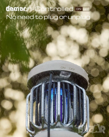 GeckoMan Hybrid Spectrum електрически убиец на насекоми, 15W, снимка 6 - Други стоки за дома - 51417693