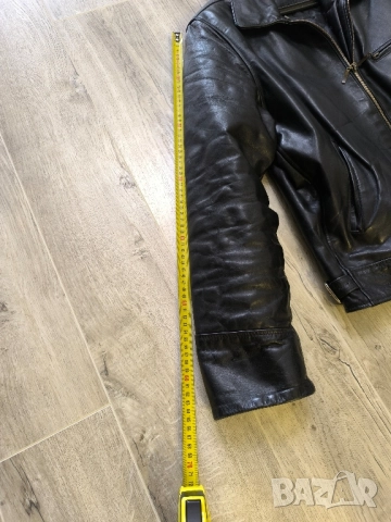 Мъжко кожено яке, снимка 4 - Якета - 52512505