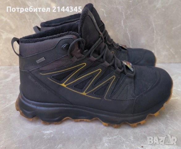 Мъжки Зимни обувки Salomon 43,1/3, снимка 3 - Спортни обувки - 53154862