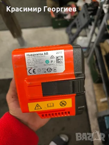 Батерия за Хускварна bli10-36v, снимка 2 - Оригинални батерии - 50158803