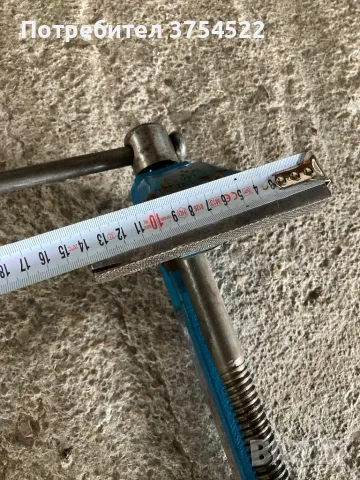 Професионално настолно менгеме Heuer 140 мм, снимка 3 - Менгемета - 50392983