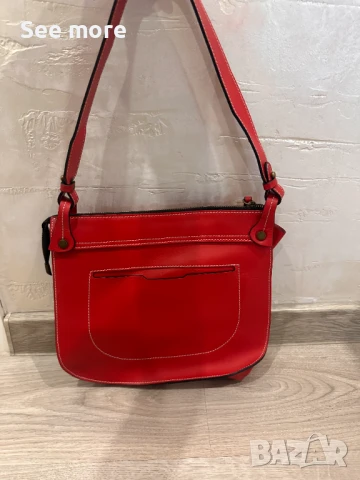 A.BELLUCCI Made in Italy чанта естествена кожа, снимка 3 - Чанти - 50591186