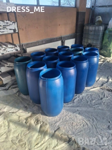Бидони, Сини бидони с дебела пластмаса, снимка 2 - Напояване - 53159247