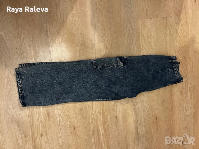 Широко дънки карго - Shein, снимка 2 - Дънки - 52966348