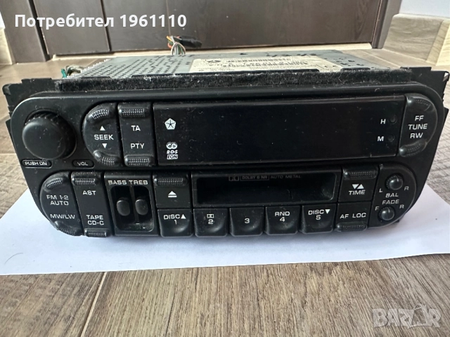 Радио/касетофон CHRYSLER/JEEP