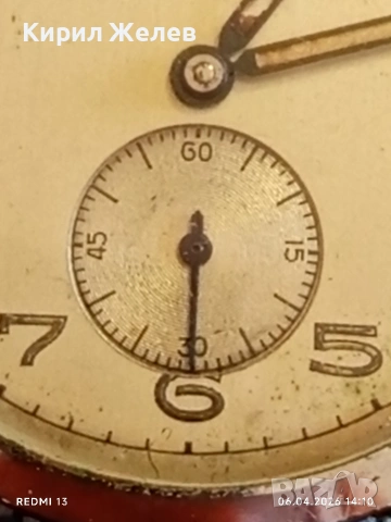 Стар механичен часовник работи Titus Geneve за КОЛЕКЦИЯ 38009, снимка 4 - Антикварни и старинни предмети - 54109016