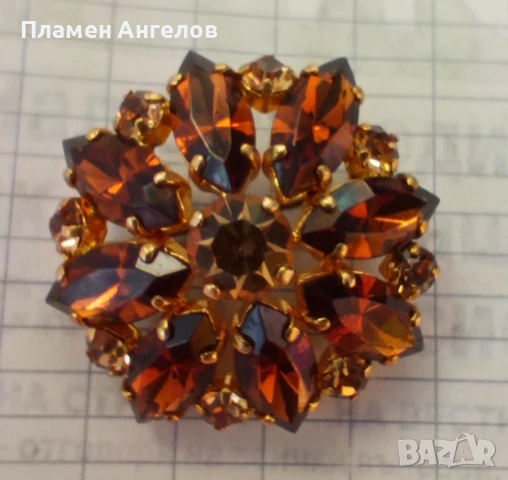Винтидж, ретро брошка. , снимка 3 - Други ценни предмети - 51027577