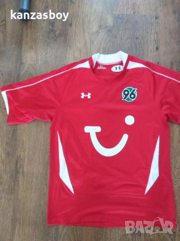 UNDER ARMOUR HANNOVER 96 2008/2009 HOME SHIRT - колекционерска футболна тениска С/М, снимка 5 - Тениски - 46563442