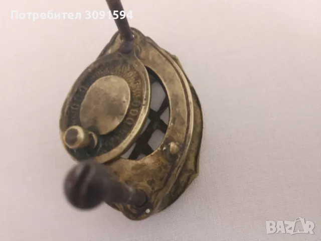 Антична бронзова шпионка за врата, снимка 8 - Други ценни предмети - 49707656