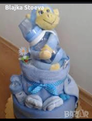 торта от памперси, снимка 2 - Други - 52720936