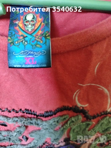 Christian Audigier тениска, снимка 3 - Блузи - 53129940