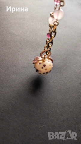 Огърлица Шанел - Ябълката, снимка 4 - Колиета, медальони, синджири - 53731776