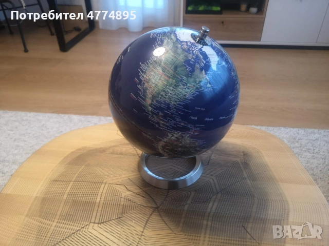 Луксозен глобус 25 см – стилен, образователен, декоративен